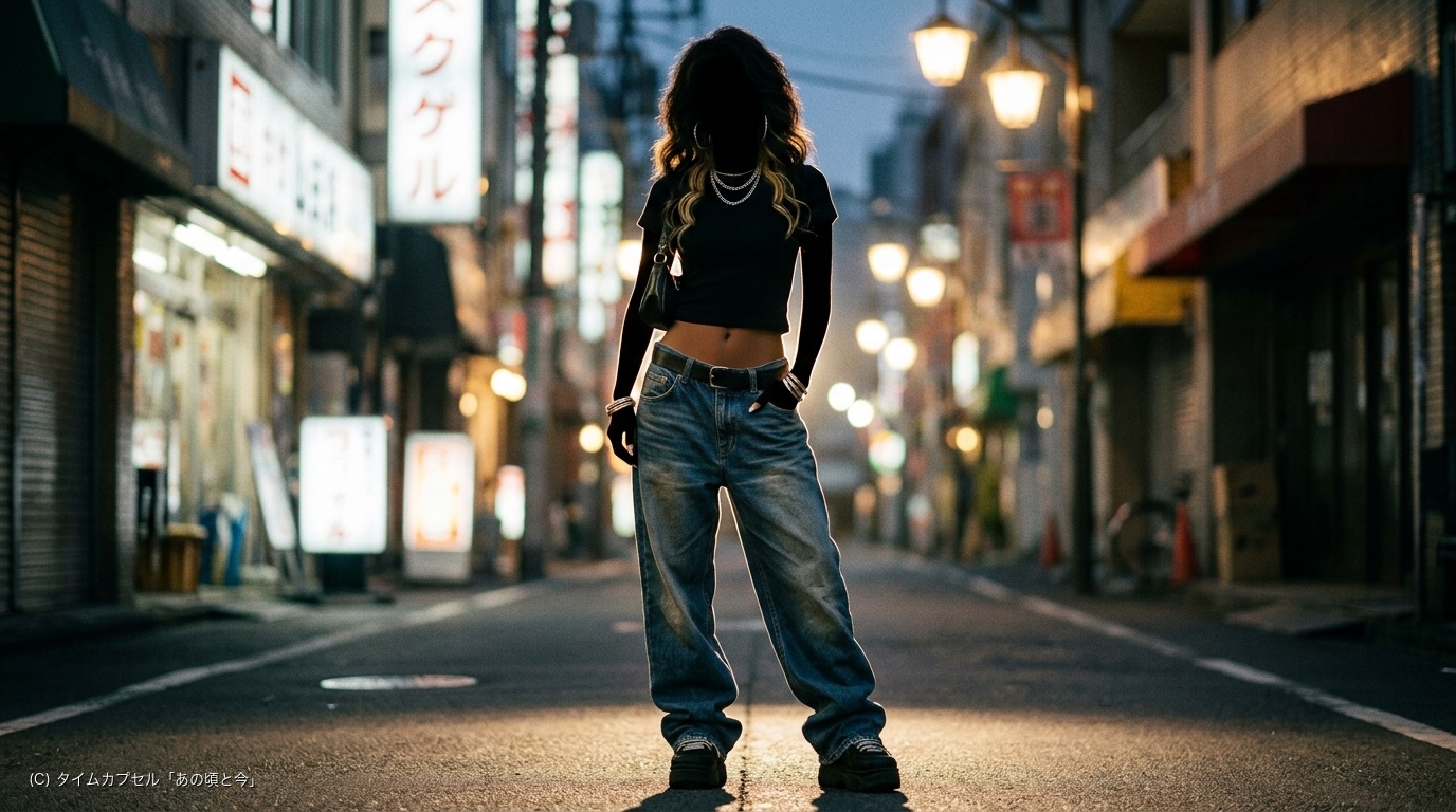 【ゆったり腰バキ&ショート丈】が生んだ奇跡のバランス