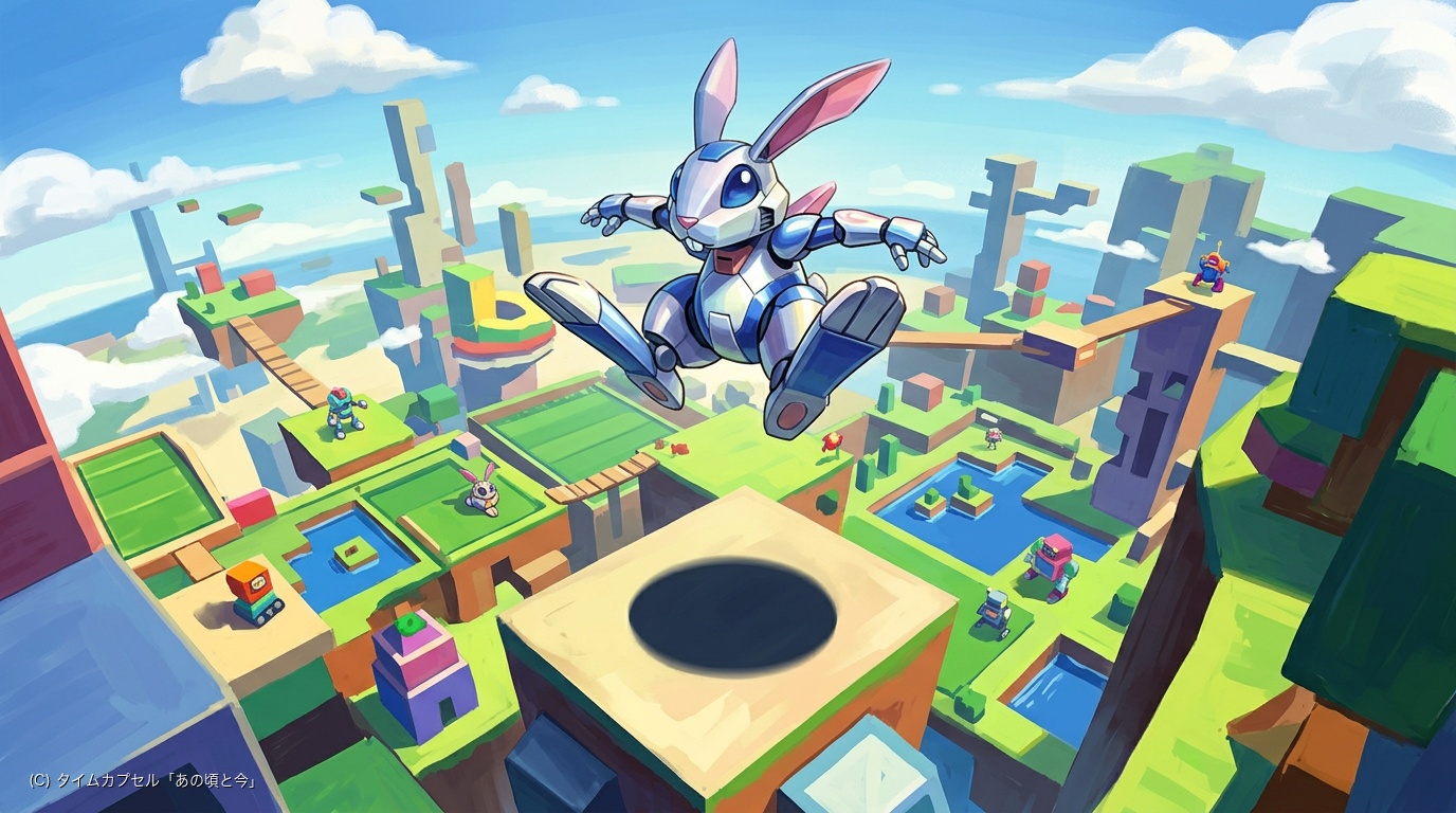 CASE 2:元祖とびゲー『ジャンピングフラッシュ!2』の浮遊感と悲鳴