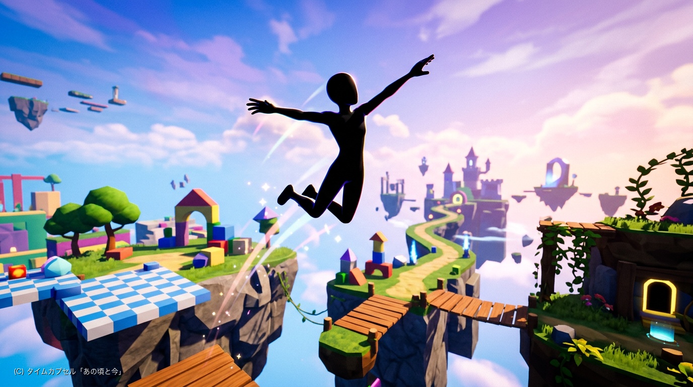 3D空間を跳び回る、純粋な快感