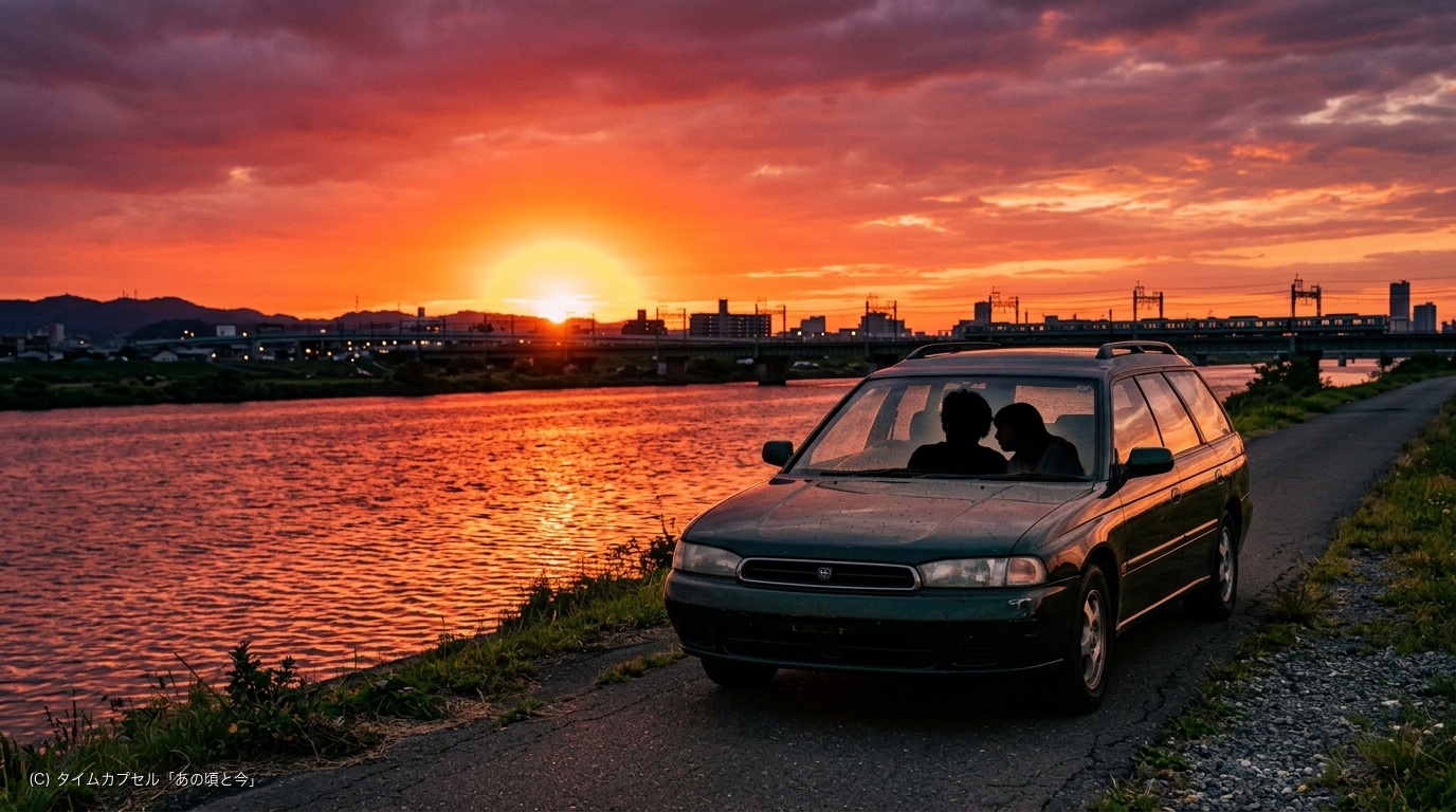 怖いほどに美しい。ガードレールなき多摩川大橋の「川落ち夕日」